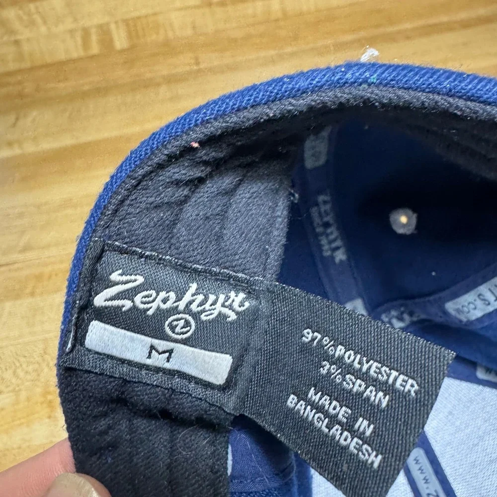 Zephyr fitted baseball